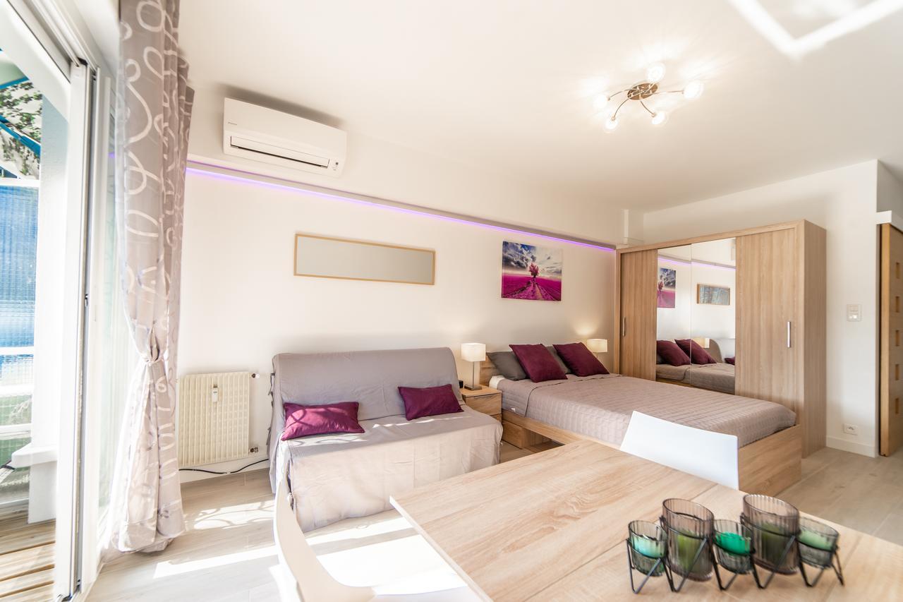 L'Ascot Appartement, Plages A 300M, Vue Hippodrome Cagnes-sur-Mer Ngoại thất bức ảnh