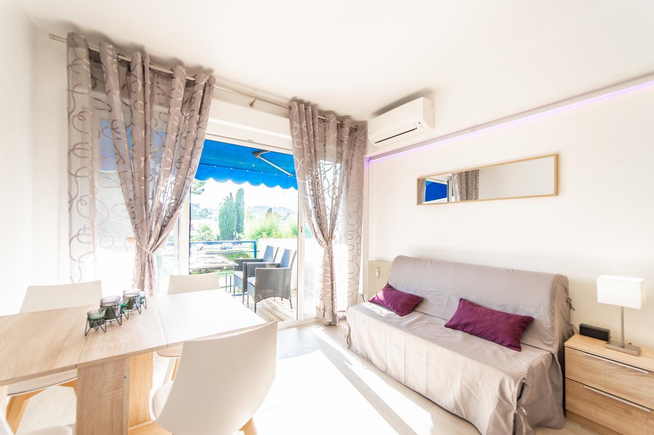 L'Ascot Appartement, Plages A 300M, Vue Hippodrome Cagnes-sur-Mer Ngoại thất bức ảnh