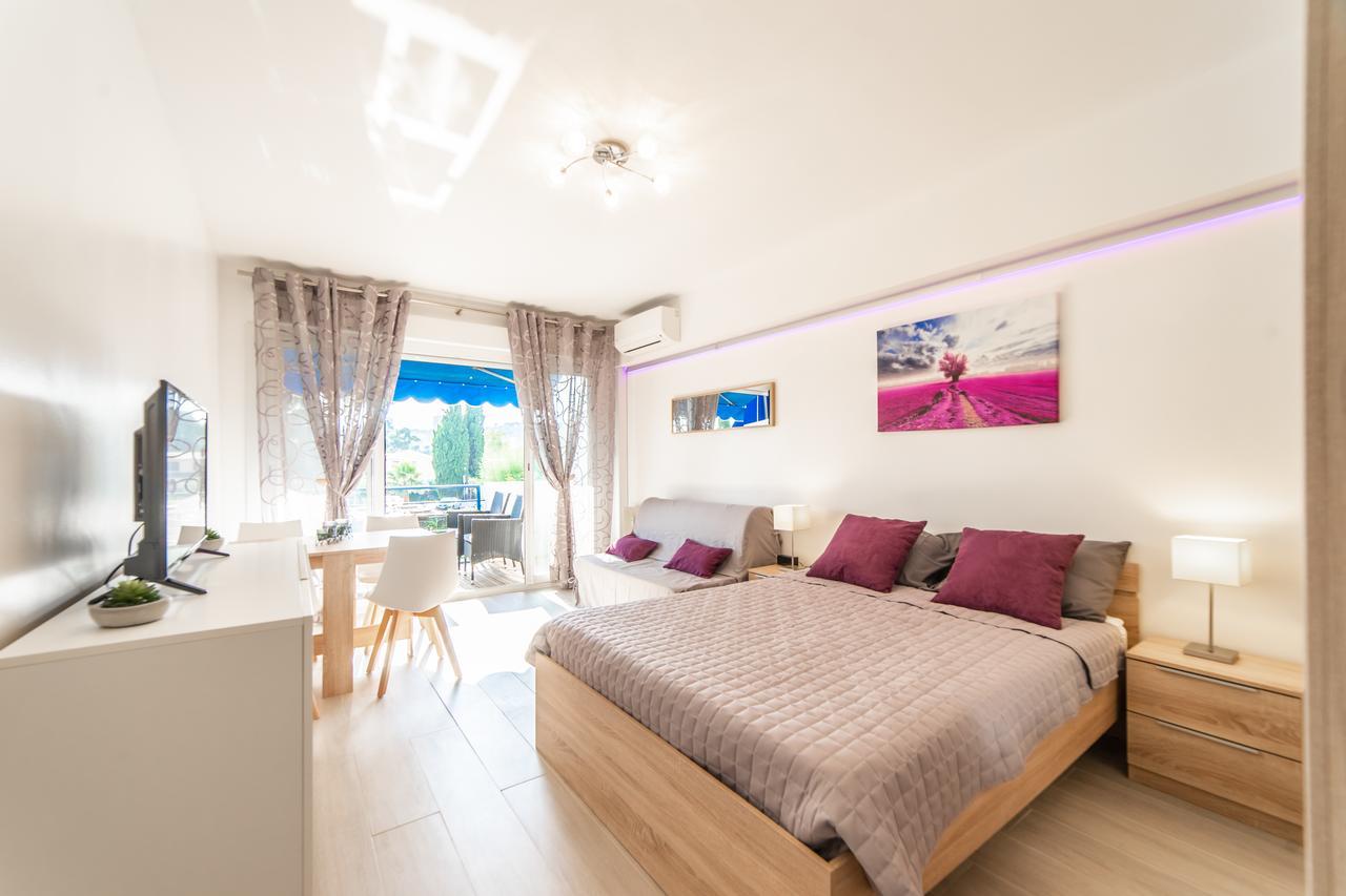 L'Ascot Appartement, Plages A 300M, Vue Hippodrome Cagnes-sur-Mer Ngoại thất bức ảnh